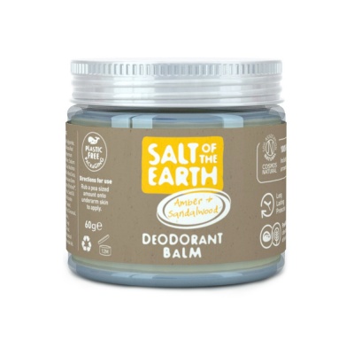 Salt of the Earth Amber & Sandalwood Deodorant Balm 60g